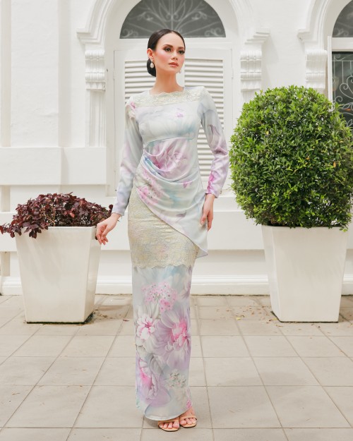 ROSELIA KURUNG - BLUEYISH PURPLE ROSELIA KURUNG - BLUEYISH PURPLE